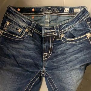 Miss me girls size 12 skinny jeans
